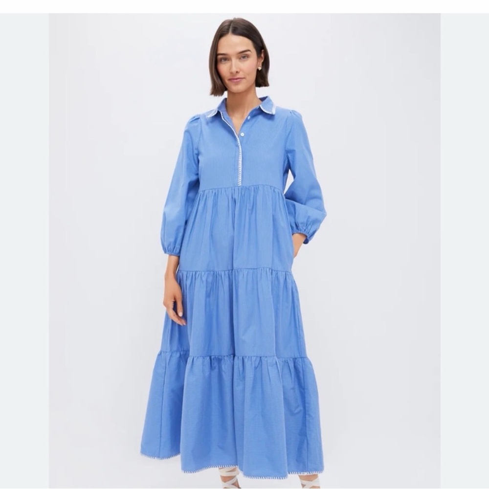 Tuckernuck Long Sleeve Blue Dress